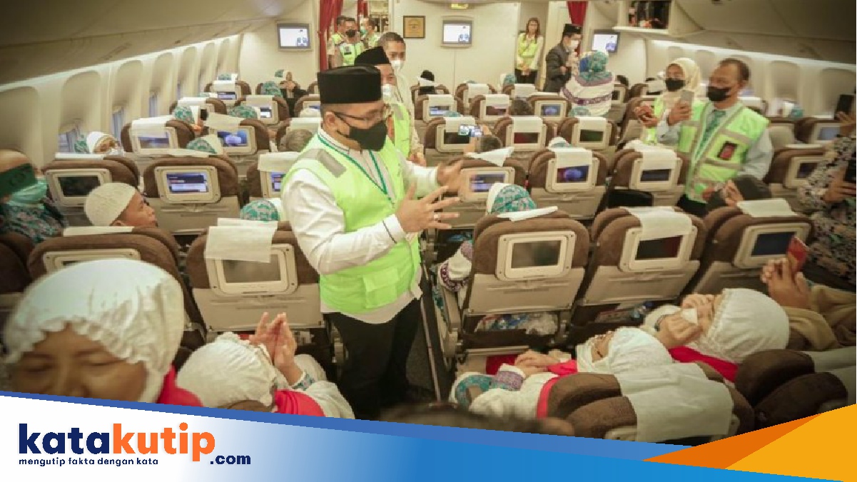 Lepas Kloter Pertama Haji Menag Ditata Kembali Niatnya